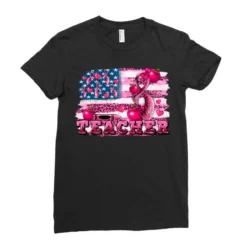 Teacher American Cancer Flag Ladies Fitted T-Shirt -TeeMuse Store pd.2524666646.36.25064453.s3.1 front black ffffff none x0y4 154 800x800 1