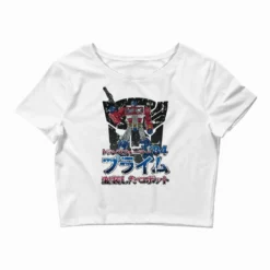 Optimus Prime Vintage Crop Top