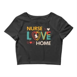 Nurse Love Home Health Crop Top