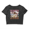 He Is Risen Praying Hands Crop Top