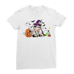 Spooky Cow Ladies Fitted T-Shirt 7 Spooky Cow Ladies Fitted T-Shirt -TeeMuse Store pd.2526152211.36.25057190.s3.1 front white ffffff none x0y0 154 800x800 1
