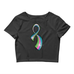 Metastatic Breast Cancer Ribbon Crop Top