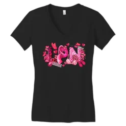 Lpn Breast Cancer Certified Nursing Assistant Women's V-Neck T-Shirt -TeeMuse Store pd.2526205244.72.25063085.s3.1 front black ffffff none x0y0 138 800x800 1