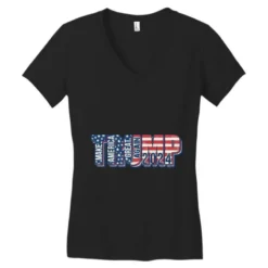 Donald Trump 2024 Women's V-Neck T-Shirt -TeeMuse Store pd.2526222183.72.25084642.s3.1 front black ffffff none x0y66.5 138 800x800 1