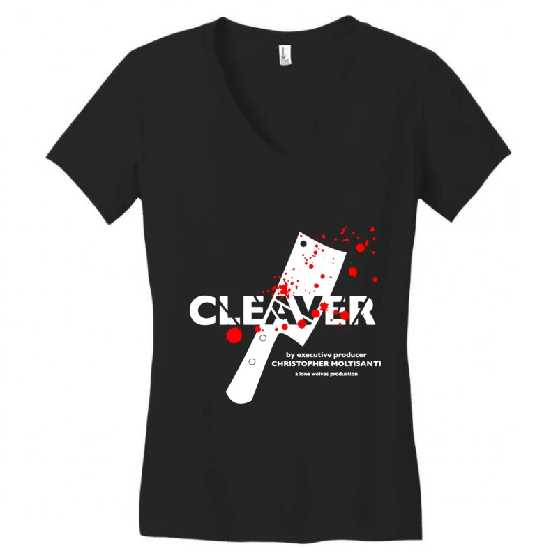 Presents Cleaver Women's V-Neck T-Shirt 3 Presents Cleaver Women's V-Neck T-Shirt - Image 3