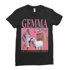 Gemma Collins Vintage Ladies Fitted T-Shirt -TeeMuse Store pd.2526271142.36.25086021.s3.1 front black ffffff none x0y3.5 154 800x800 1