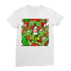 Christmas Unicorn And Gift Box Ladies Fitted T-Shirt -TeeMuse Store pd.2526289676.36.25057691.s3.2 front white ffffff none x0y0 154 800x800 1