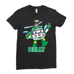 Helly Robocar Poli Ladies Fitted T-Shirt 7 Helly Robocar Poli Ladies Fitted T-Shirt -TeeMuse Store pd.2526297305.36.25086360.s3.1 front black ffffff none x0y0 154 800x800 1