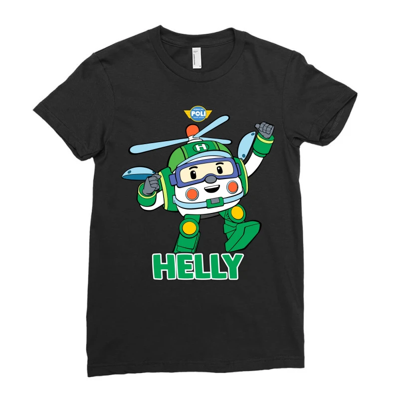 Helly Robocar Poli Ladies Fitted T-Shirt 3 Helly Robocar Poli Ladies Fitted T-Shirt - Image 3