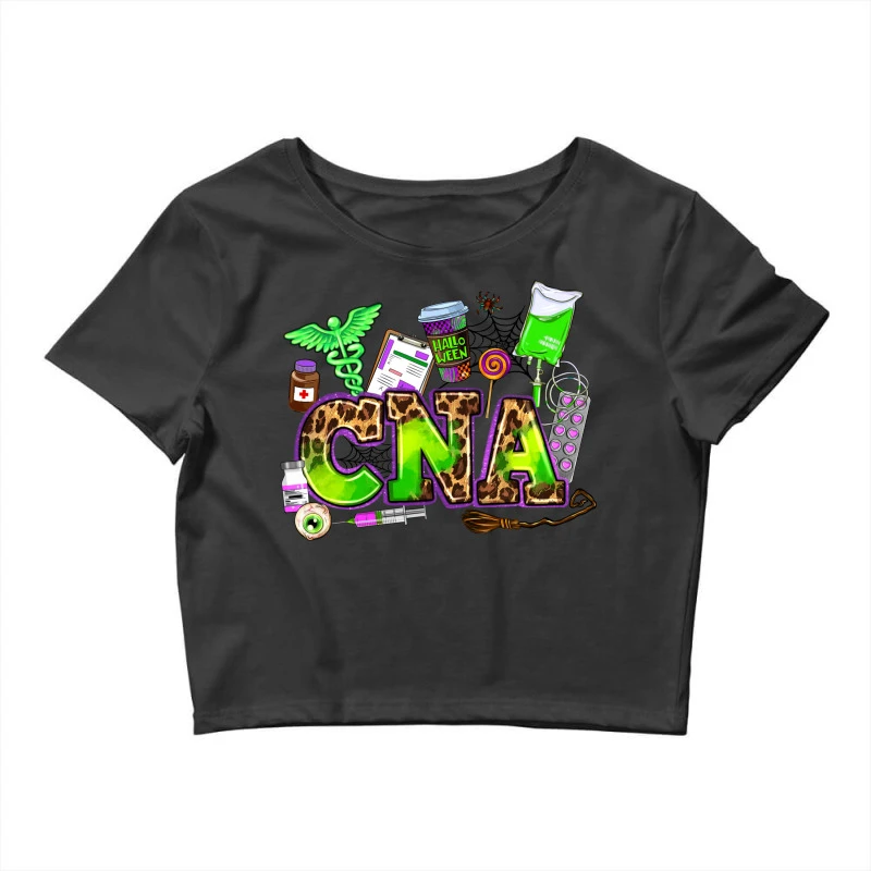 Cna Halloween Crop Top 1 Cna Halloween Crop Top