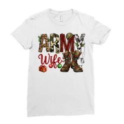 Christmas Army Wife Ladies Fitted T-Shirt -TeeMuse Store pd.2526312837.36.25057661.s3.1 front white ffffff none x0y0 154 800x800 1