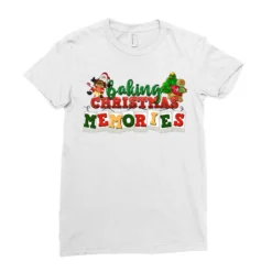 Baking Christmas Memories Ladies Fitted T-Shirt -TeeMuse Store pd.2526314870.36.25057644.s3.1 front white ffffff none x0y0 154 800x800 1