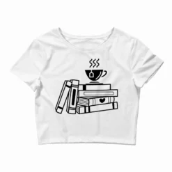 Book Read Crop Top