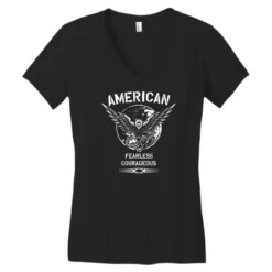 American Women's V-Neck T-Shirt 7 American Women's V-Neck T-Shirt -TeeMuse Store pd.2526377288.72.25088323.s3.1 front black ffffff none x14y0 110 800x800 1