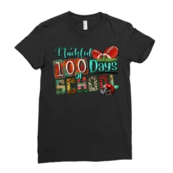 I Tackled 100 Days Of School Football Ladies Fitted T-Shirt -TeeMuse Store pd.2526422132.36.25074581.s3.1 front black ffffff none x0y0 154 800x800 1