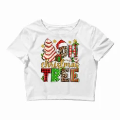 Oh Christmas Tree Crop Top