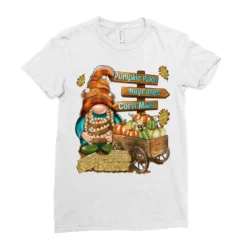 Pumpkin Patch Hayrides And Corn Maze Ladies Fitted T-Shirt -TeeMuse Store pd.2526448239.36.25057380.s3.1 front white ffffff none x0y0 154 800x800 1