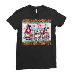 Nurse Gnomes Ladies Fitted T-Shirt -TeeMuse Store pd.2526453250.36.25085974.s3.1 front black ffffff none x0y0 154 800x800 1