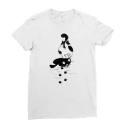 Fat Black Cat Sublimation Ladies Fitted T-Shirt -TeeMuse Store pd.2526458752.36.25090728.s3.1 front white ffffff none x35y0 84 800x800 1