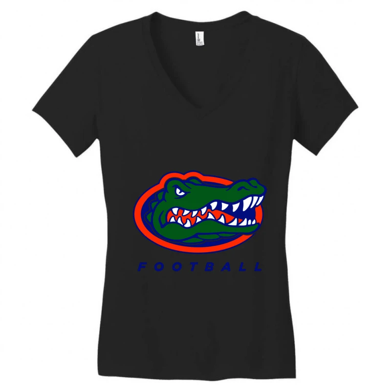 Florida Gators Women's V-Neck T-Shirt 3 Florida Gators Women's V-Neck T-Shirt - Image 3