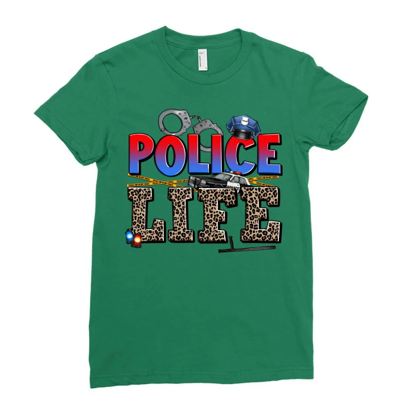 Police Life Ladies Fitted T-Shirt 3 Police Life Ladies Fitted T-Shirt - Image 3
