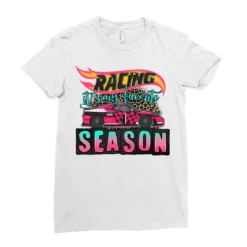 Racing It's My Favorite Season Sport Car Ladies Fitted T-Shirt -TeeMuse Store pd.2526497622.36.25090924.s3.1 front white ffffff none x0y0 154 800x800 1