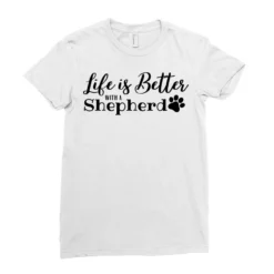 Life Is Better With A Shepherd Ladies Fitted T-Shirt -TeeMuse Store pd.2526530414.36.25092258.s3.1 front white ffffff none x0y0 154 800x800 1
