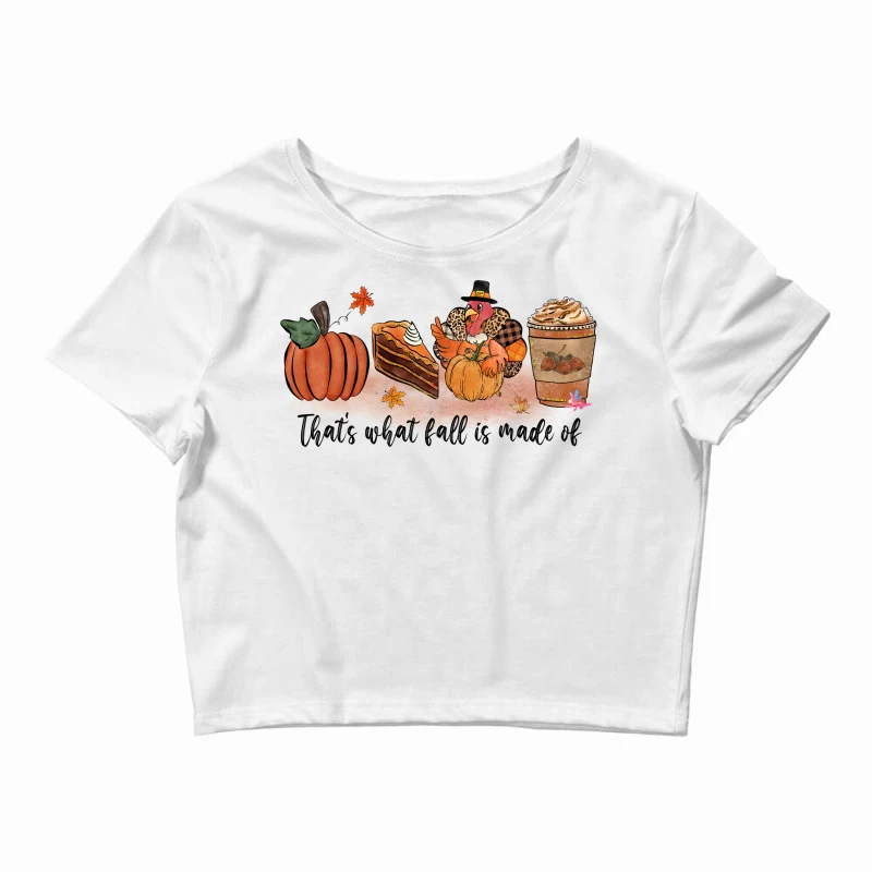 That's What Fall Is Made Of Sublimation Crop Top 1 That's What Fall Is Made Of Sublimation Crop Top