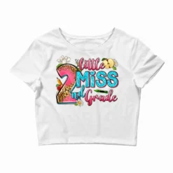 Little Miss 2nd Grade Crop Top