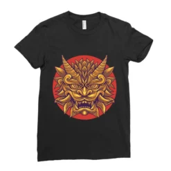 Dragon Head Pop Color Ladies Fitted T-Shirt -TeeMuse Store pd.2526583792.36.25093809.s3.1 front black ffffff none x0.616y22.01 152.768 800x800 1