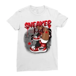 Sneaker Kid Ladies Fitted T-Shirt -TeeMuse Store pd.2526584559.36.25086963.s3.1 front white ffffff none x0y0 154 800x800 1