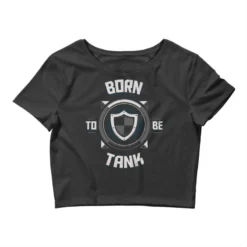 Born To Be Tank Crop Top