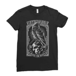 Edgar Allen Poe The Raven Nevermore Ladies Fitted T-Shirt 7 Edgar Allen Poe The Raven Nevermore Ladies Fitted T-Shirt -TeeMuse Store pd.2526620817.36.25094717.s3.1 front black ffffff none x18.5y0.5 117 800x800 1