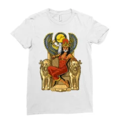 Egyptian Goddess Sekhmet Ladies Fitted T-Shirt -TeeMuse Store pd.2526631477.36.25075396.s3.1 front white ffffff none x5y0 144 800x800 1