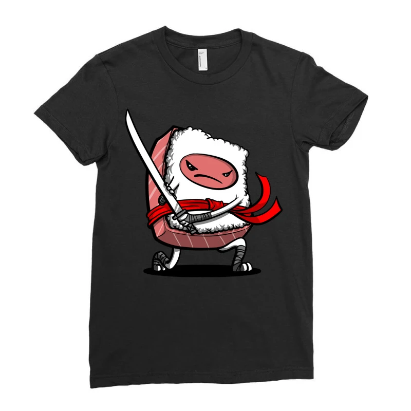 Shark Ninja Samurai Ladies Fitted T-Shirt 3 Shark Ninja Samurai Ladies Fitted T-Shirt - Image 3