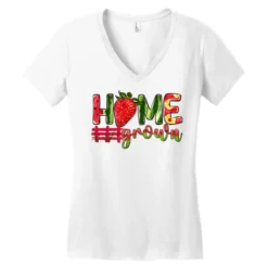 Home Grown Women's V-Neck T-Shirt -TeeMuse Store pd.2526665247.72.25093768.s3.1 front white ffffff none x0y0 138 800x800 1