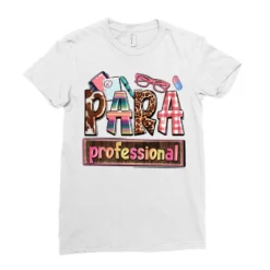 Para Professional Ladies Fitted T-Shirt -TeeMuse Store pd.2526765913.36.25091987.s3.1 front white ffffff none x0y0 154 800x800 1