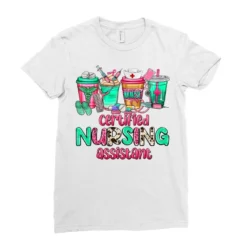 Certified Nursing Assistant Coffee Cups Ladies Fitted T-Shirt -TeeMuse Store pd.2526775440.36.25096799.s3.1 front white ffffff none x0y0 154 800x800 1
