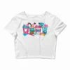 Hair Sylist Coffee Cups Crop Top