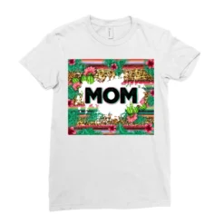 Leopard Mom Ladies Fitted T-Shirt 7 Leopard Mom Ladies Fitted T-Shirt -TeeMuse Store pd.2526788713.36.25096987.s3.1 front white ffffff none x0y0 154 800x800 1