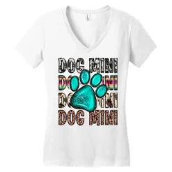 Dog Mini Women's V-Neck T-Shirt -TeeMuse Store pd.2526793916.72.25096959.s3.1 front white ffffff none x0y0 138 800x800 1