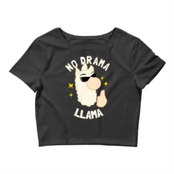 No Drama Llama Crop Top