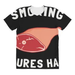 Smoking Cures Ham All Over Women's T-shirt -TeeMuse Store pd.2526877156.108.25087807.s3.1 front customized 111111 none x45y7 294 800x800 1
