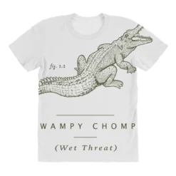 Swampy Chompy (wet Threat) All Over Women's T-shirt -TeeMuse Store pd.2526884505.108.25091464.s3.1 front customized f5f5f5 none x45y24 294 800x800 1