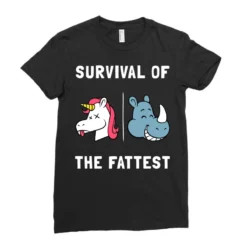 Survival Of The Fattest Ladies Fitted T-Shirt 7 Survival Of The Fattest Ladies Fitted T-Shirt -TeeMuse Store pd.2526884618.36.25091462.s3.1 front black ffffff none x0y0 154 800x800 1