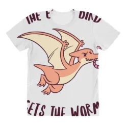 The Early Bird Gets The Worm Pterodactyl All Over Women's T-shirt -TeeMuse Store pd.2526891108.108.25094419.s3.1 front customized f5f5f5 none x45ym11.5 294 800x800 1