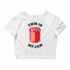 This Is My Jam Crop Top