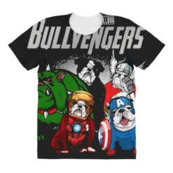 Bulldog Bullvengers All Over Women's T-shirt 7 Bulldog Bullvengers All Over Women's T-shirt -TeeMuse Store pd.2526895770.108.25099488.s3.1 front customized 111111 none x45y9.5 294 800x800 1