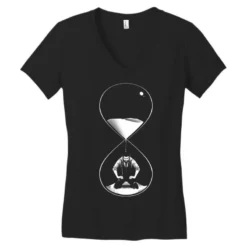 Life Is Passing Me By Women's V-Neck T-Shirt -TeeMuse Store pd.2526907401.72.25069875.s3.1 front black ffffff none x25.5y0 87 800x800 1
