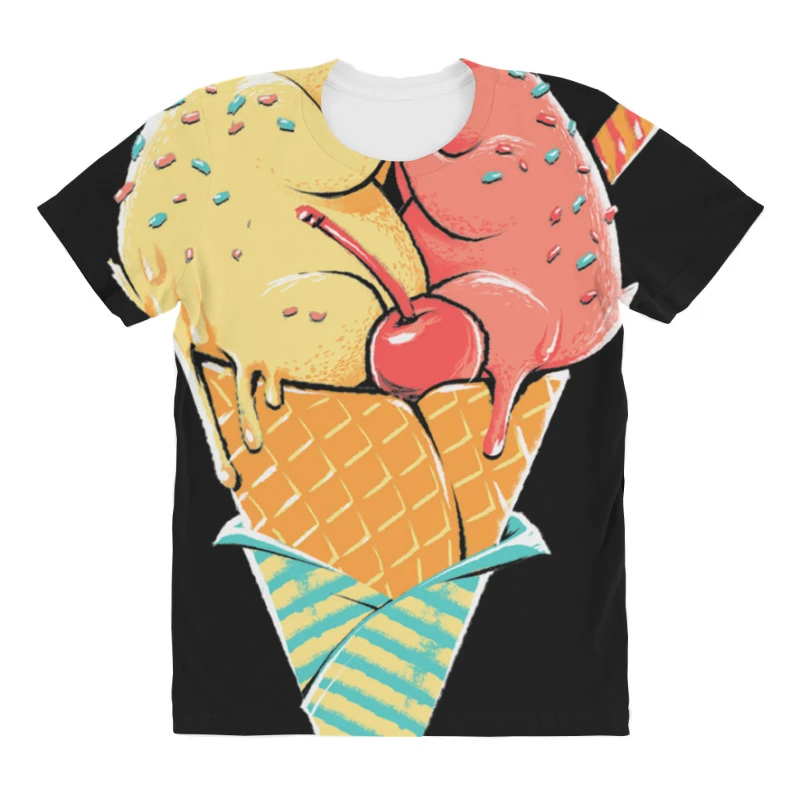 Me Melting All Over Women's T-shirt 3 Me Melting All Over Women's T-shirt - Image 3